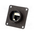 1986172-1; Coupler; RJ45; CPC; PIN: 8; Cat: 5e; shielded; Layout: 8p8c; IP67; TE Connectivity 1986172-1; Coupler; RJ45; CPC; PIN: 8; Cat: 5e; shielded; Layout: 8p8c; IP67; TE Connectivity