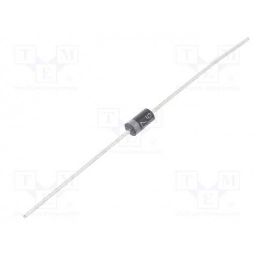 1N4007; Diode: rectifying; THT; 1kV; 1A; Ammo Pack; Ifsm: 30A; DO41; DC COMPONENTS 1N4007; Diode: rectifying; THT; 1kV; 1A; Ammo Pack; Ifsm: 30A; DO41; DC COMPONENTS