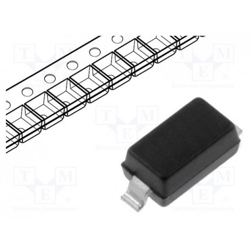 1N4148W-TP; Diode: switching; SMD; 100V; 150mA; 4ns; Package: reel,tape; SOD123; MICRO COMMERCIAL COMPONENTS 1N4148W-TP; Diode: switching; SMD; 100V; 150mA; 4ns; Package: reel,tape; SOD123; MICRO COMMERCIAL COMPONENTS