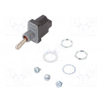 1NT1-4; Switch: toggle; Pos: 2; SPST; (OFF)-ON; 6A/230VAC; 15A/28VDC; IP67; HONEYWELL 1NT1-4; Switch: toggle; Pos: 2; SPST; (OFF)-ON; 6A/230VAC; 15A/28VDC; IP67; HONEYWELL