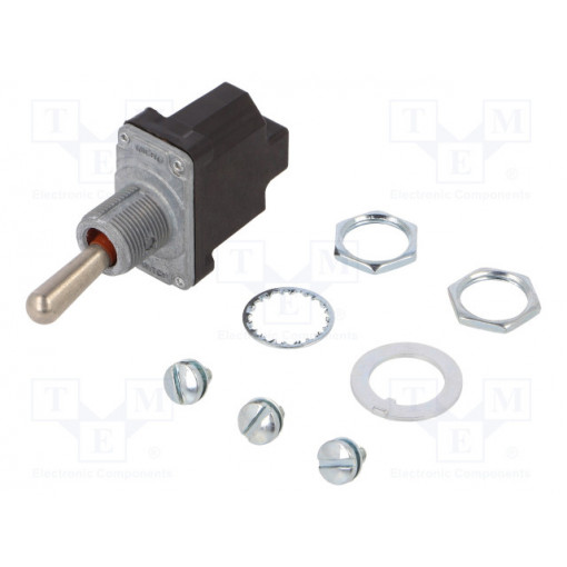 1NT1-6; Switch: toggle; Pos: 2; SPST; (ON)-OFF; 6A/230VAC; 15A/28VDC; IP67; HONEYWELL 1NT1-6; Switch: toggle; Pos: 2; SPST; (ON)-OFF; 6A/230VAC; 15A/28VDC; IP67; HONEYWELL