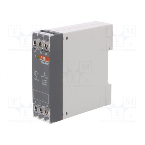 1SVR550870R9400; Module: voltage monitoring relay; Usup: 185÷265VAC; DIN; SPST-NO; ABB 1SVR550870R9400; Module: voltage monitoring relay; Usup: 185÷265VAC; DIN; SPST-NO; ABB