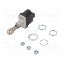 1TL1-7E; Switch: toggle; Pos: 3; SPDT; (ON)-OFF-(ON); 10A/125VAC; -65÷71°C; HONEYWELL