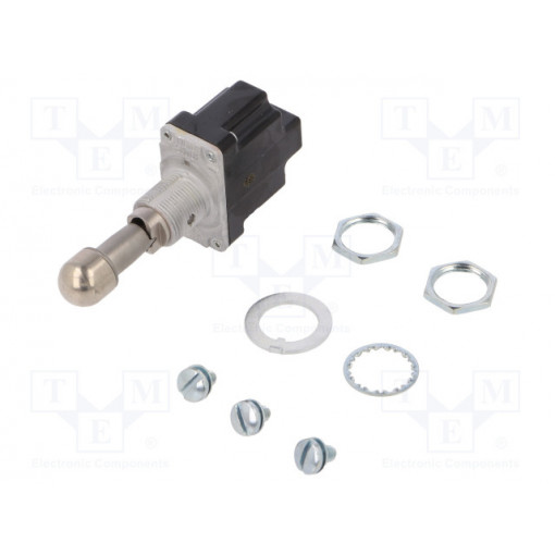 1TL1-7E; Switch: toggle; Pos: 3; SPDT; (ON)-OFF-(ON); 10A/125VAC; -65÷71°C; HONEYWELL