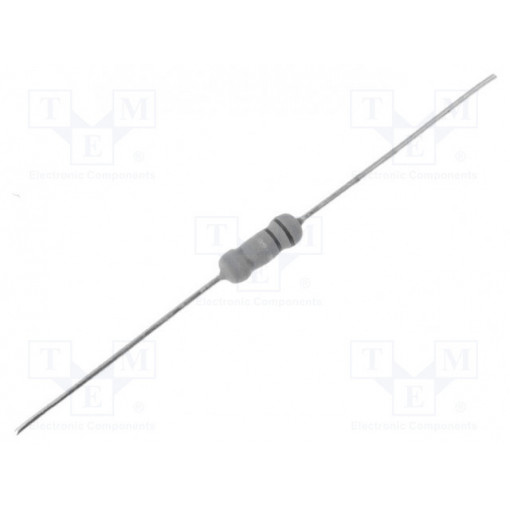 MOR01SJ0182A10; Resistor: metal oxide; THT; 1.8kΩ; 1W; ±5%; Ø4x10mm; axial; ROYAL OHM