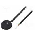 1W-H3-04P; RFID reader; 34x7.8mm; 1-wire; 12V; f: 125kHz; Range: 40mm; UNIQUE; 