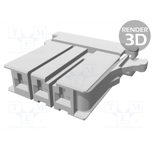 2-178128-3; Plug; wire-board; female; Dynamic D-3200; 5.08mm; PIN: 3; for cable; TE Connectivity