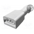 2-520932-2; Terminal: flat; 2.8mm; 0.5mm; female; 0.32÷0.82mm2; crimped; tinned; TE Connectivity 2-520932-2; Terminal: flat; 2.8mm; 0.5mm; female; 0.32÷0.82mm2; crimped; tinned; TE Connectivity