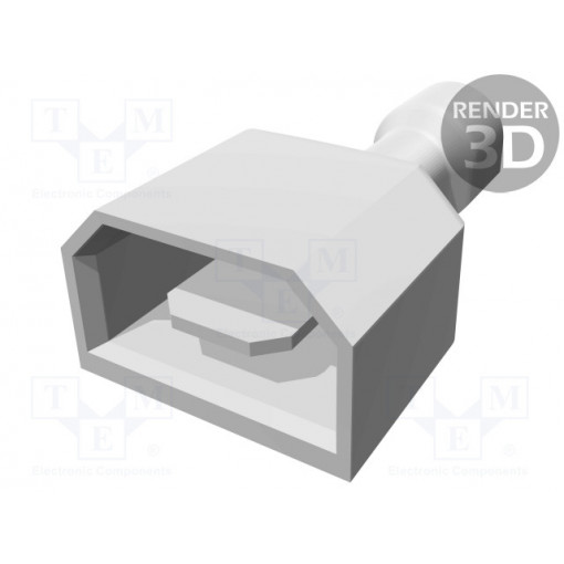 2-521105-2; Terminal: flat; 4.8mm; 0.8mm; male; 0.32÷0.82mm2; crimped; tinned; TE Connectivity