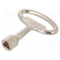 2.KL-T9.004-02; Key; zinc and aluminium alloy; Kind of insert bolt: T9; ROZTOCZE