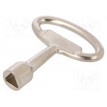 2.KL-T9.004-02; Key; zinc and aluminium alloy; Kind of insert bolt: T9; ROZTOCZE