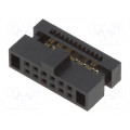 20021444-00012T4LF; Plug; pin strips; Minitek127; female; PIN: 12; straight; 1.27mm; IDC; AMPHENOL 20021444-00012T4LF; Plug; pin strips; Minitek127; female; PIN: 12; straight; 1.27mm; IDC; AMPHENOL