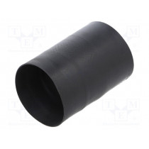202A163-25-0; Heat shrink boot; glueless,straight; L: 99.1mm; black; elastomer; TE Connectivity