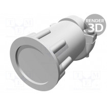 206358-5; Cable hood and fastener; CPC; Case: size 11; 11.5mm; straight; TE Connectivity