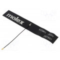 2079010100; Antenna; 2G,3G,4G,GSM,LTE; linear; Mounting: for ribbon cable; MOLEX