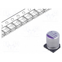 20SVP150M; Capacitor: polymer; 150uF; 20VDC; SMD; ±20%; -55÷105°C; Ø10mm; PANASONIC
