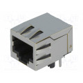 210A-11C0A-R; Socket; RJ45; PIN: 8; shielded; Layout: 8p8c; Locking: bottom latch; ATTEND 210A-11C0A-R; Socket; RJ45; PIN: 8; shielded; Layout: 8p8c; Locking: bottom latch; ATTEND