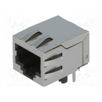 210A-11C0A-R; Socket; RJ45; PIN: 8; shielded; Layout: 8p8c; Locking: bottom latch; ATTEND