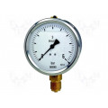 7526494; Manometer; 0÷6 bar; Class: 1,6; 63mm; Thread: G 1/4 B; WIKA