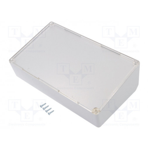 215TP.5; Enclosure: desktop; X: 216mm; Y: 130mm; Z: 80mm; ABS; light grey; TEKO