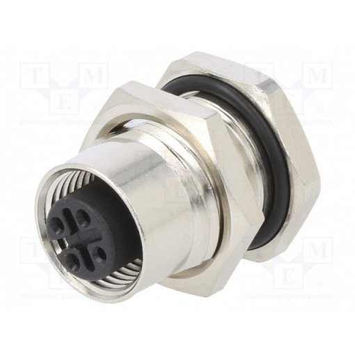 216A-04FSF; Socket; M12; PIN: 4; female; A code-DeviceNet / CANopen; THT; IPX7; ATTEND