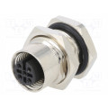 216A-05FSF; Socket; M12; PIN: 5; female; A code-DeviceNet / CANopen; THT; IPX7; ATTEND