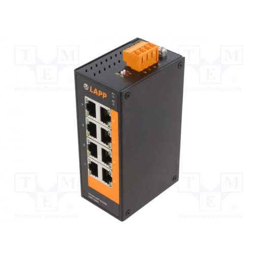 U08T-2GEN; Industrial module: switch Ethernet; unmanaged; 18÷30VDC; RJ45; LAPP KABEL
