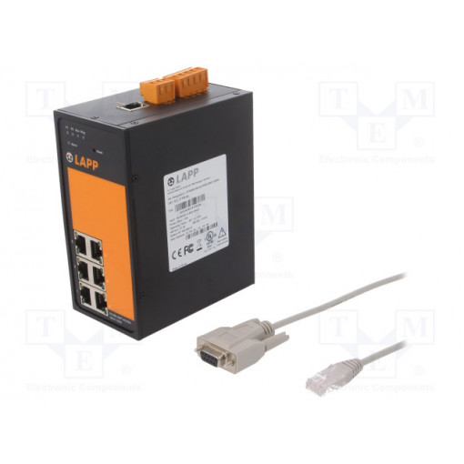 M06T-2GEN; Industrial module: switch Ethernet; unmanaged; 18÷30VDC; RJ45; LAPP KABEL