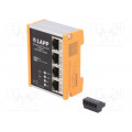 PNF04T; Industrial module: switch Ethernet; managed; Number of ports: 4; LAPP KABEL