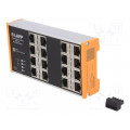 PNF16T; Industrial module: switch Ethernet; managed; Number of ports: 16; LAPP KABEL