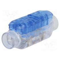 2213800-4; Quick splice; CoolSplice; IDC; 0.34÷0.52mm2; blue; ways: 2; IP68; TE Connectivity
