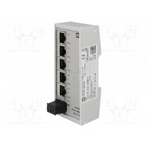 24020050010; Industrial module: switch Ethernet; unmanaged; 9÷60VDC; RJ45; HARTING 24020050010; Industrial module: switch Ethernet; unmanaged; 9÷60VDC; RJ45; HARTING