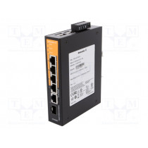 IE-SW-BL05-4GT-1GS; Industrial module: switch Ethernet; unmanaged; 9.6÷60VDC; RJ45; WEIDMÜLLER