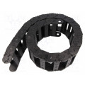 2500.07.125.0; Cable chain; Series: 2500; Bend.rad: 125mm; L: 1012mm; igus