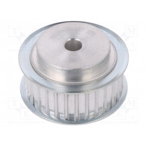 27 AT5   22-200ZA; Belt pulley; AT5; W: 16mm; whell width: 27mm; Ø: 33.85mm; aluminium; OPTIBELT