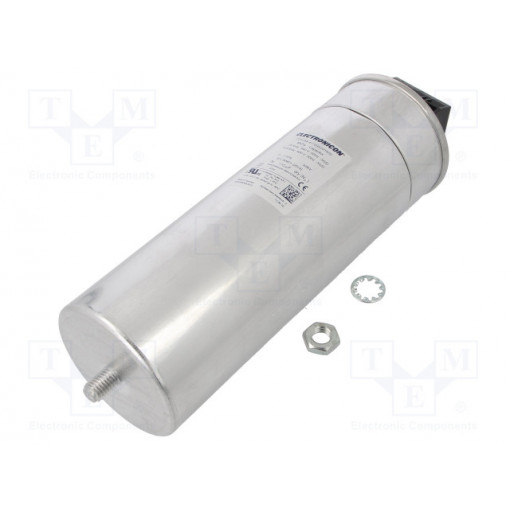 275.258-411000/221K02; Capacitor: polypropylene; three phase; 16.6kVAR; 400VAC; 110uF; ELECTRONICON 275.258-411000/221K02; Capacitor: polypropylene; three phase; 16.6kVAR; 400VAC; 110uF; ELECTRONICON