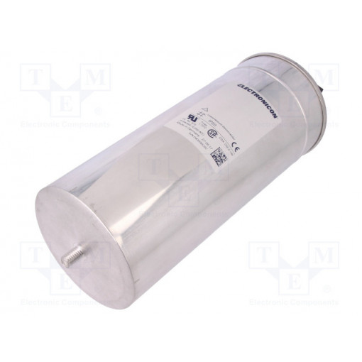 275.525-801100; Capacitor: polypropylene; three phase; 1.67kVAR; 400VAC; 11uF; ELECTRONICON 275.525-801100; Capacitor: polypropylene; three phase; 1.67kVAR; 400VAC; 11uF; ELECTRONICON