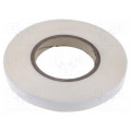 ; Tape: fixing; W: 15mm; L: 50m; Thk: 0.13mm; double-sided; acrylic; 