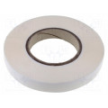 ; Tape: fixing; W: 19mm; L: 50m; Thk: 0.13mm; double-sided; acrylic; 