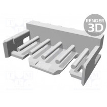 292161-5; Socket; wire-board; male; CT; 2mm; PIN: 5; THT; on PCBs; 4A; tinned; TE Connectivity