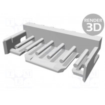 292161-6; Socket; wire-board; male; CT; 2mm; PIN: 6; THT; on PCBs; 4A; tinned; TE Connectivity