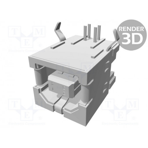 292304-2; Socket; USB B; THT; angled 90°; gold-plated; TE Connectivity
