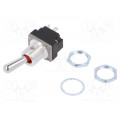 2MT1-2; Switch: toggle; Pos: 2; DPDT; OFF-ON; 5A/28VAC; Leads: screw; IP67; HONEYWELL