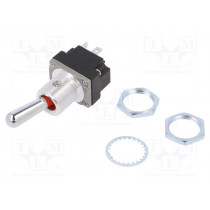 2MT1-2; Switch: toggle; Pos: 2; DPDT; OFF-ON; 5A/28VAC; Leads: screw; IP67; HONEYWELL
