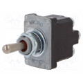 2NT1-5; Switch: toggle; Pos: 3; DPDT; (ON)-OFF-ON; 6A/230VAC; 18A/28VDC; HONEYWELL