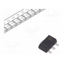 2STF1360; Transistor: NPN; bipolar; 60V; 3A; 1.4W; SOT89; STMicroelectronics