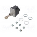 2TL1-12A; Switch: toggle; Pos: 3; DPDT; ON-ON-ON; 6A/230VAC; 20A/28VDC; IP67; HONEYWELL