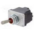 2TL1-2; Switch: toggle; Pos: 2; DPST; OFF-ON; 6A/230VAC; 20A/28VDC; -65÷71°C; HONEYWELL