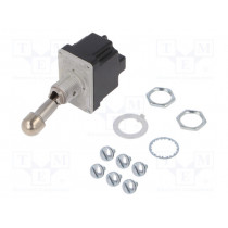 2TL1-2D; Switch: toggle; Pos: 2; DPST; OFF-ON; 15A/125VAC; Leads: screw; IP67; HONEYWELL