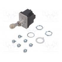 2TL1-3D; Switch: toggle; Pos: 2; DPDT; ON-ON; 6A/230VAC; 20A/28VDC; -65÷71°C; HONEYWELL